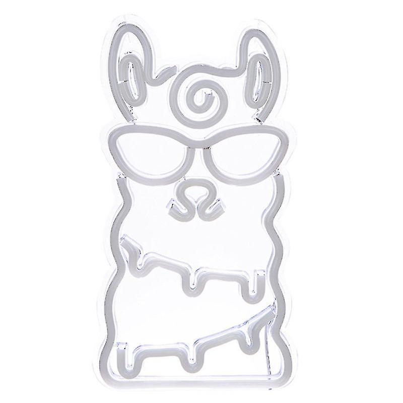 1pcs Alpaca Shaped Lamp