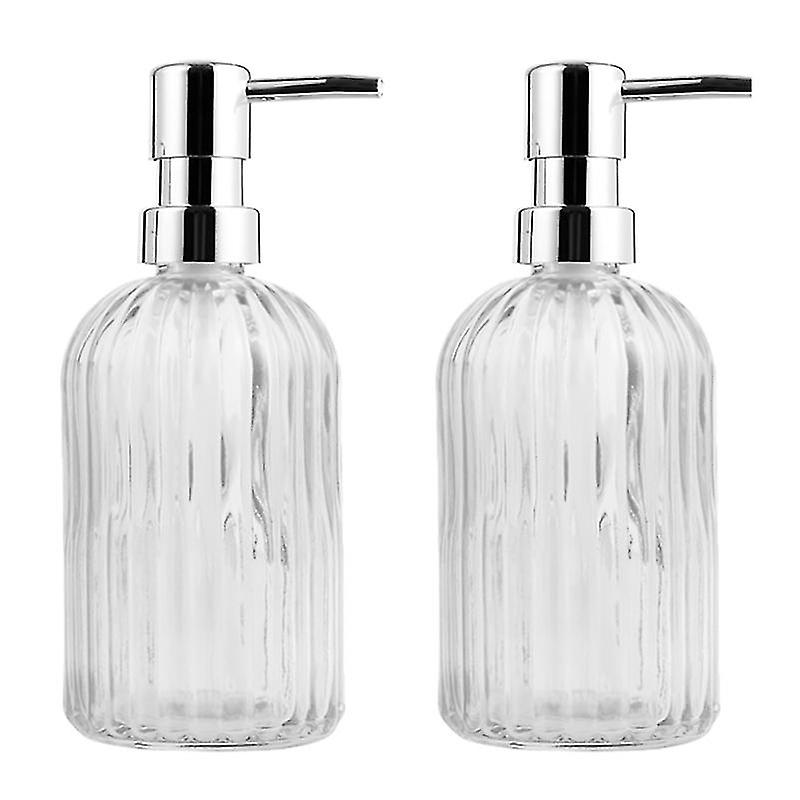 2pcs Glas Druckflasche