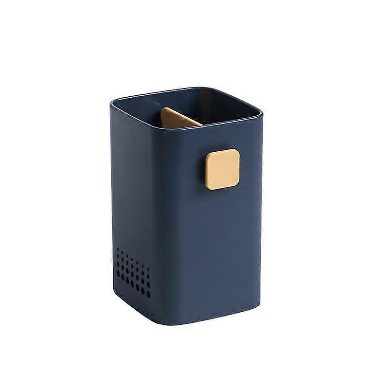 Cutlery Storage Box dark blue
