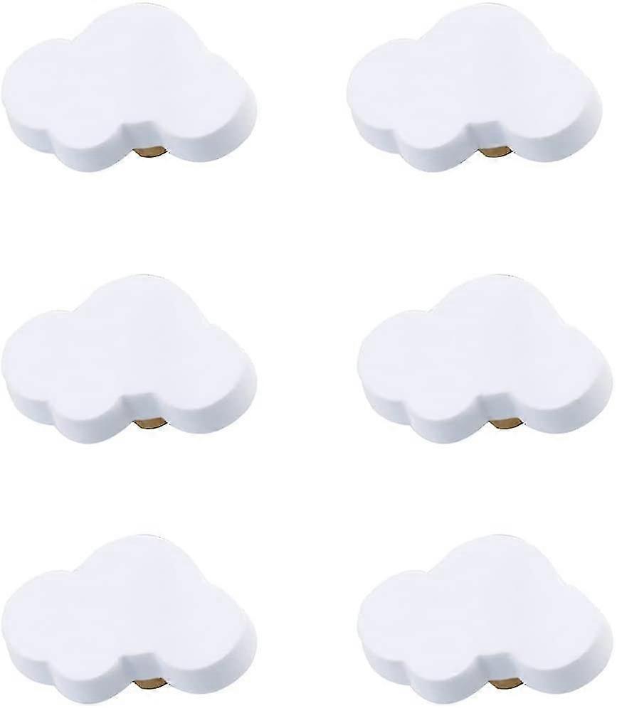 Set of 6 Cartoon Shape Soft Rubber Drawer Knobs