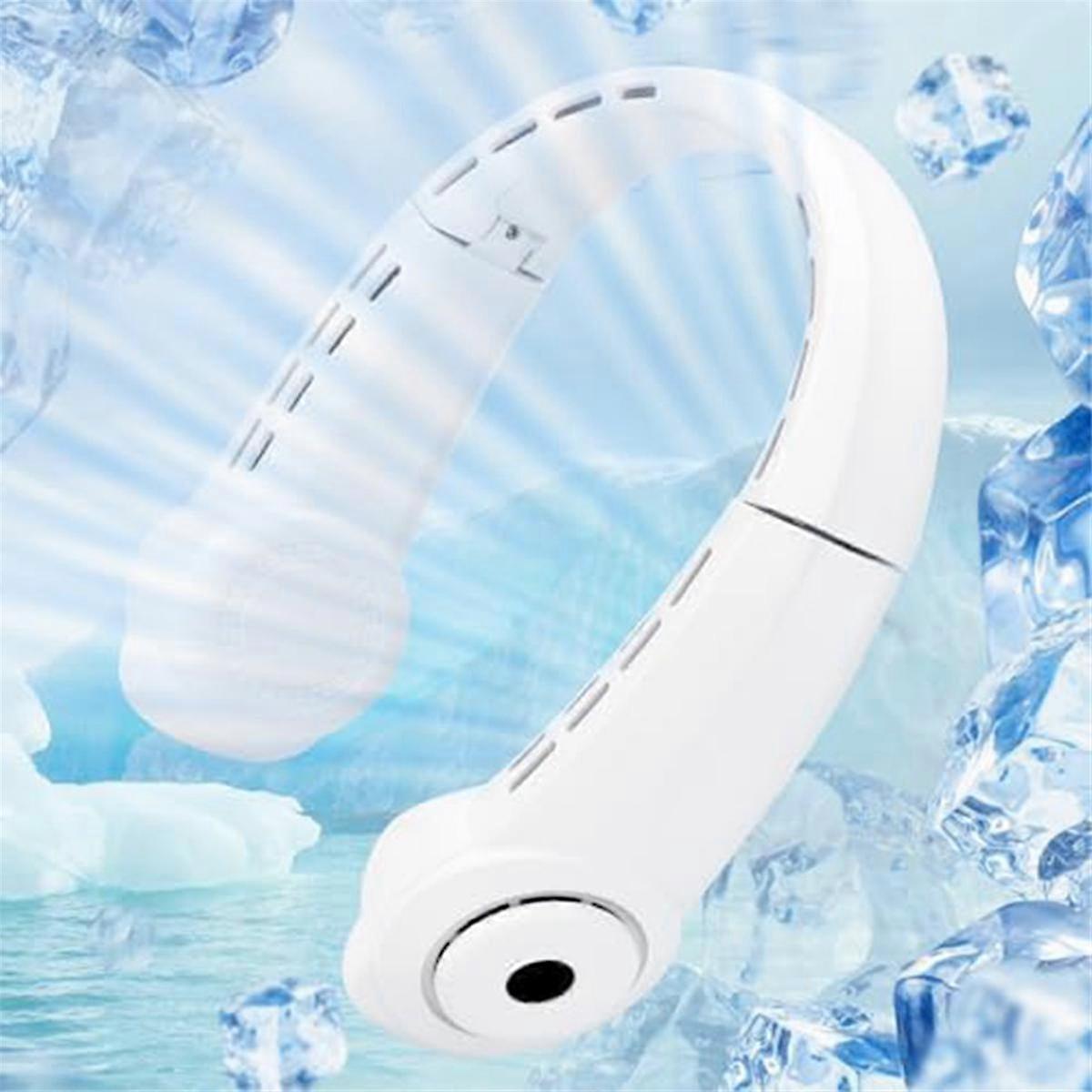 Ventilatore Da Collo Portatile Ricaricabile Senza Pale - Condizionatore D'aria Personale SODIAL Nero