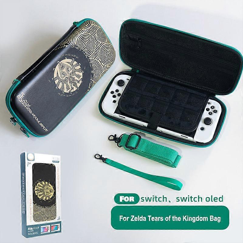 Storage Bag for Nintendo Switch, Hard Case, Oled Game Accessories, The Legend of Helpda Theme, Tears of the Kingdom
