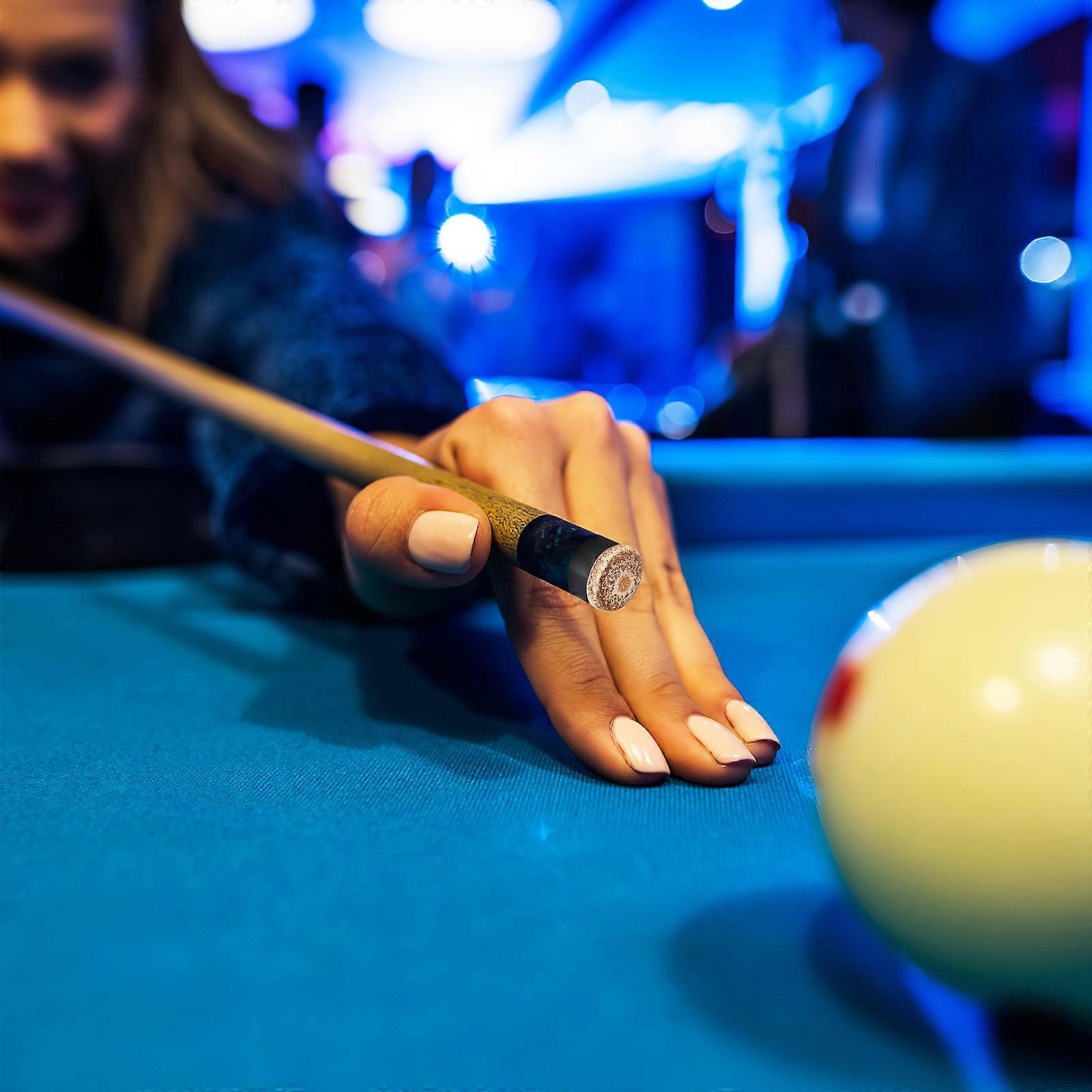 40 Stück austauschbare Queuespitzen Leder Billard Queue Tips Leder Pool Queue Ersatzspitzen