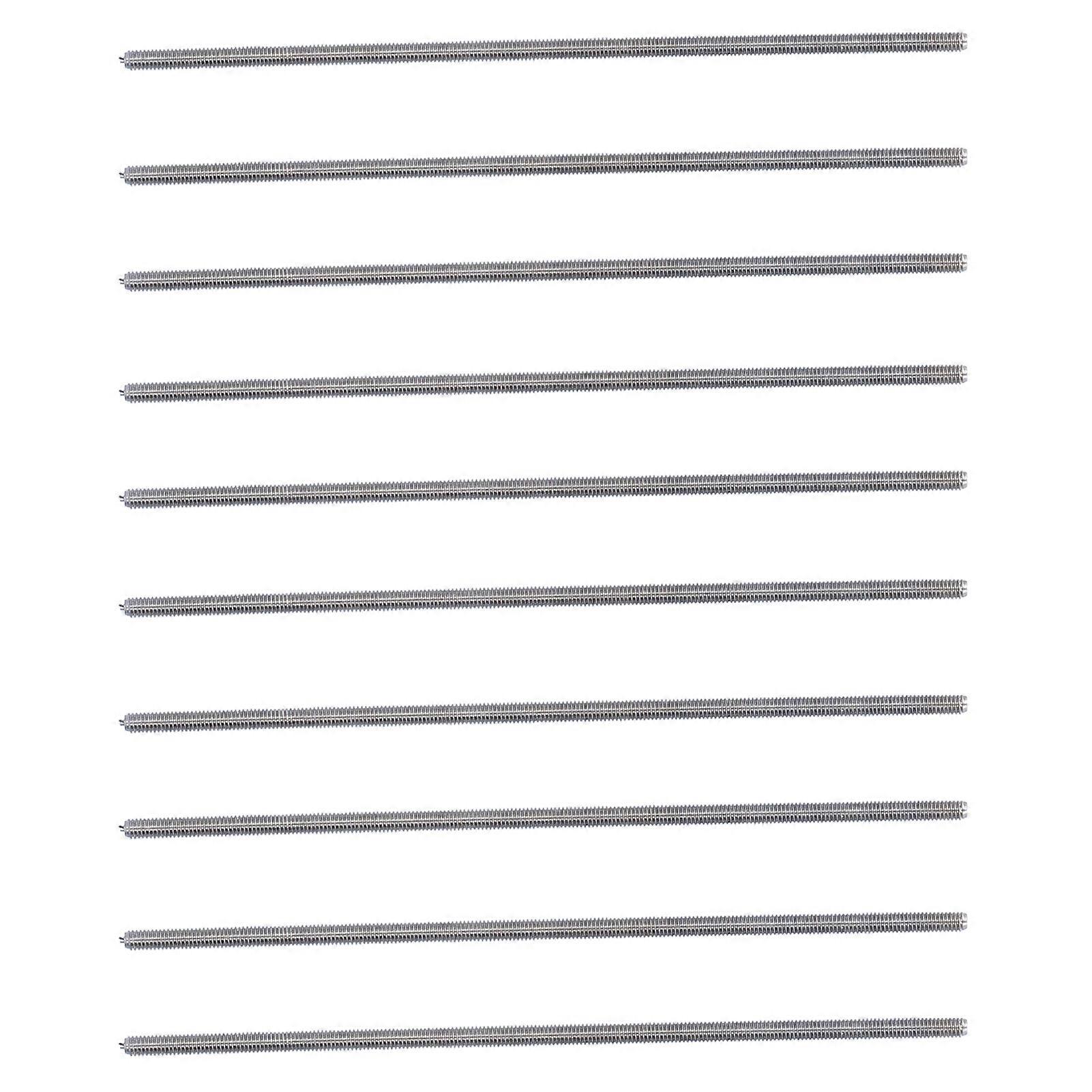 4808 Série M4 Rod Bar Goujons Résistant à l’usure Durable Haute Dureté Tiges filetées en acier inoxydable4808-0004-0300