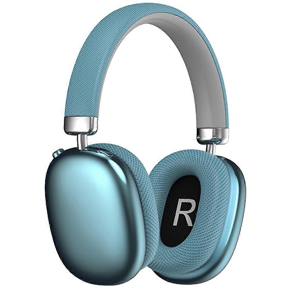 P959 Over-Ear Headphone Wireless Bluetooth Gaming Headset Earphone for iPhone - Blue