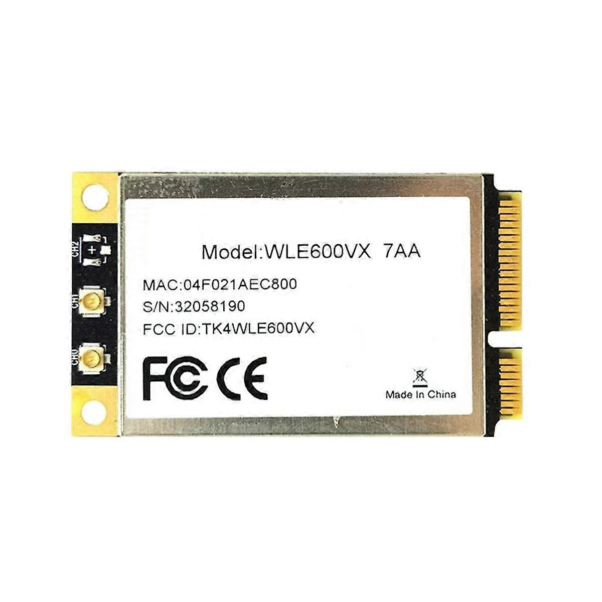 WLE600VX Dual Band 2.4GHz 5GHz 802.11ac/Abgn Mini PCI Express Card MIMO 2x2 WAVE 1 WIFI Card Module
