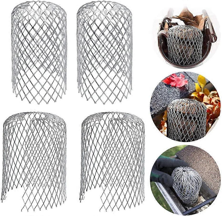6 Pieces Aluminum Gutter Screens Gutter Guard Metal Gutter Guards Gutter Guard Sheets For House, Eaves, Ditch, Sewer