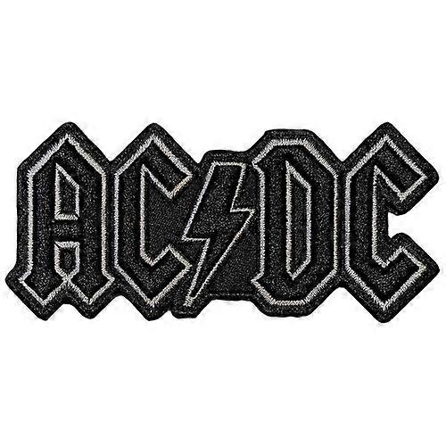 AC/DC Woven Logo Iron On Patch