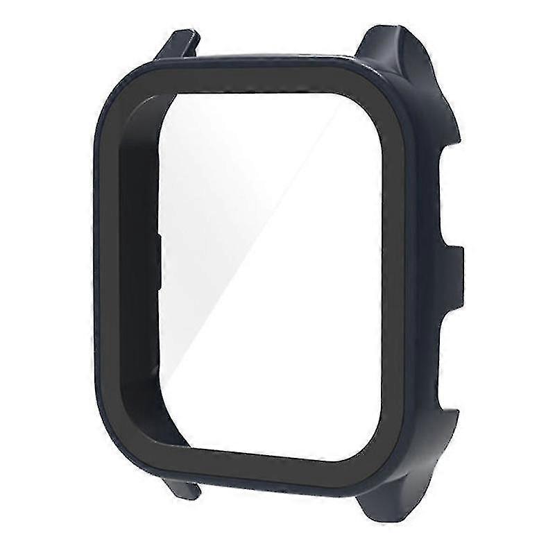 For Garmin Venu Sq 2 Hard Pc Cover Full Coverage Shockproof Watch Cover With Tempered Glass Screen Protector