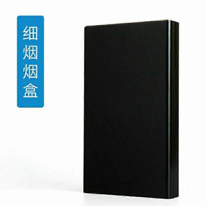 Cigarette Cases,Aluminum Alloy Cigarette Box Fine Cigarette Box 20 Cigarette Box Female Fine Cigarette Box Cyber Celebrum Sliding Cigarette Box Thin C