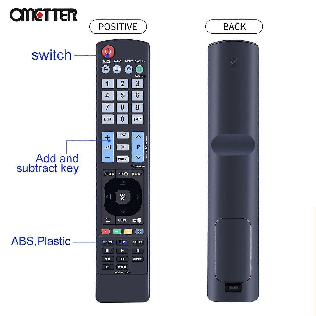 Telecomando TV/LCD LG AKB73615303 SMART 3D LXP5303 - Foto 3