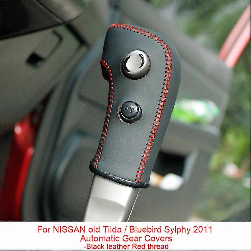 2009, colliers d’engrenages automatiques, cuir véritable, style, housse cousue main