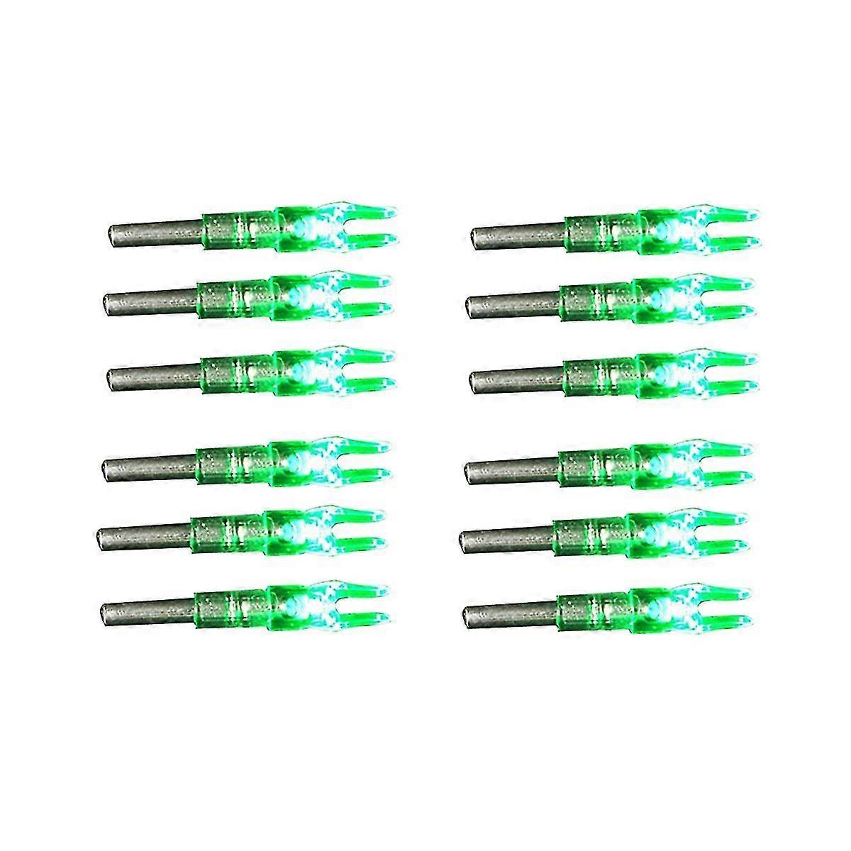 Luminous Archery Nock Tail Led Lighted Nock Tail Anti-shake Hunting Compound Bow Shaft Accessories