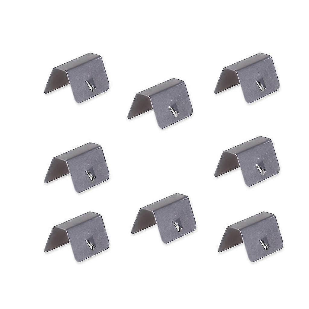 8pcs Wind Rain Deflector Channel Metal Retaining Clips For Heko G3