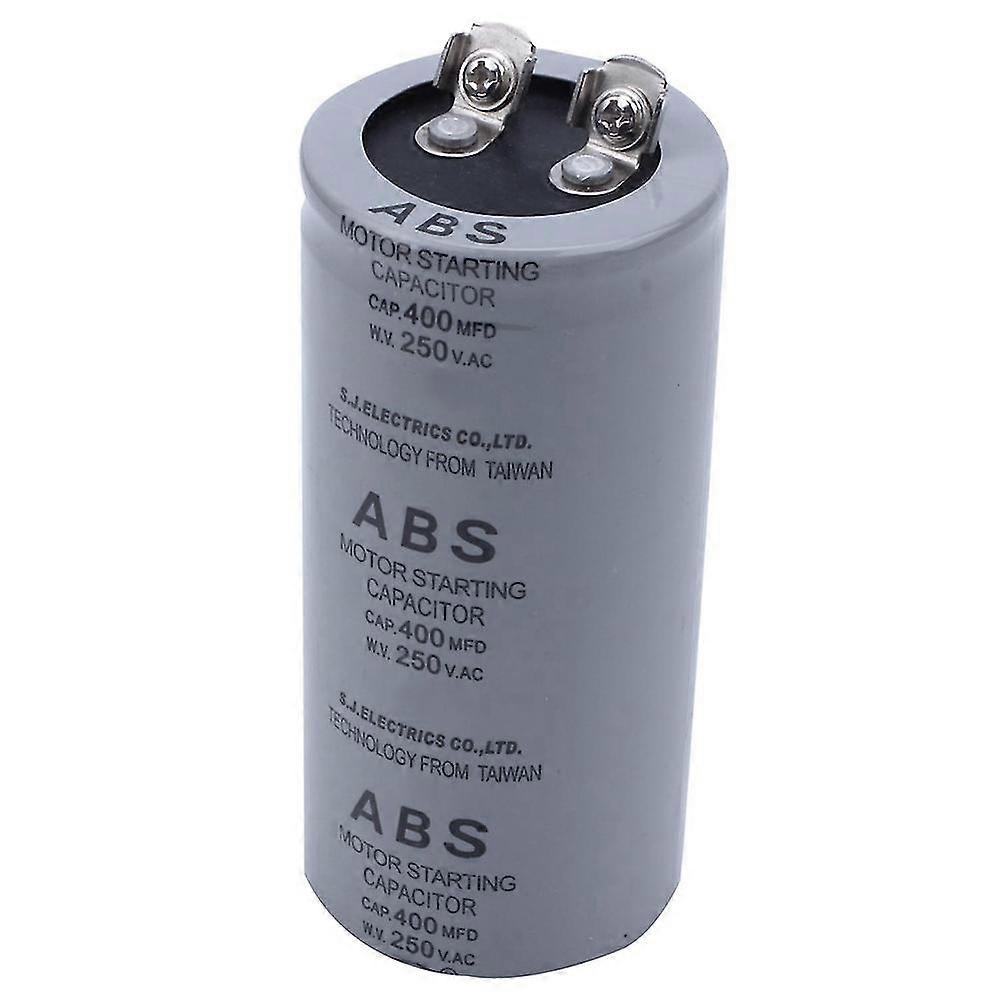 ABS 400MFD 400uF 250V Cylindrical AC Motor Starting Capacitor