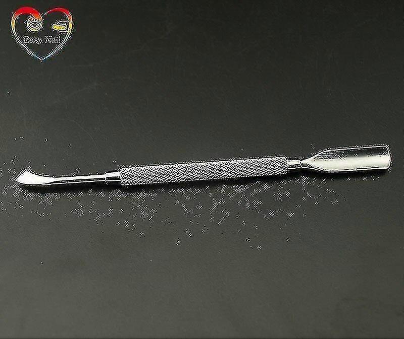 hmwy-nail file cuticle spoon remover manicure|stainless steel nail tools|cuticle spooncuticle pusher