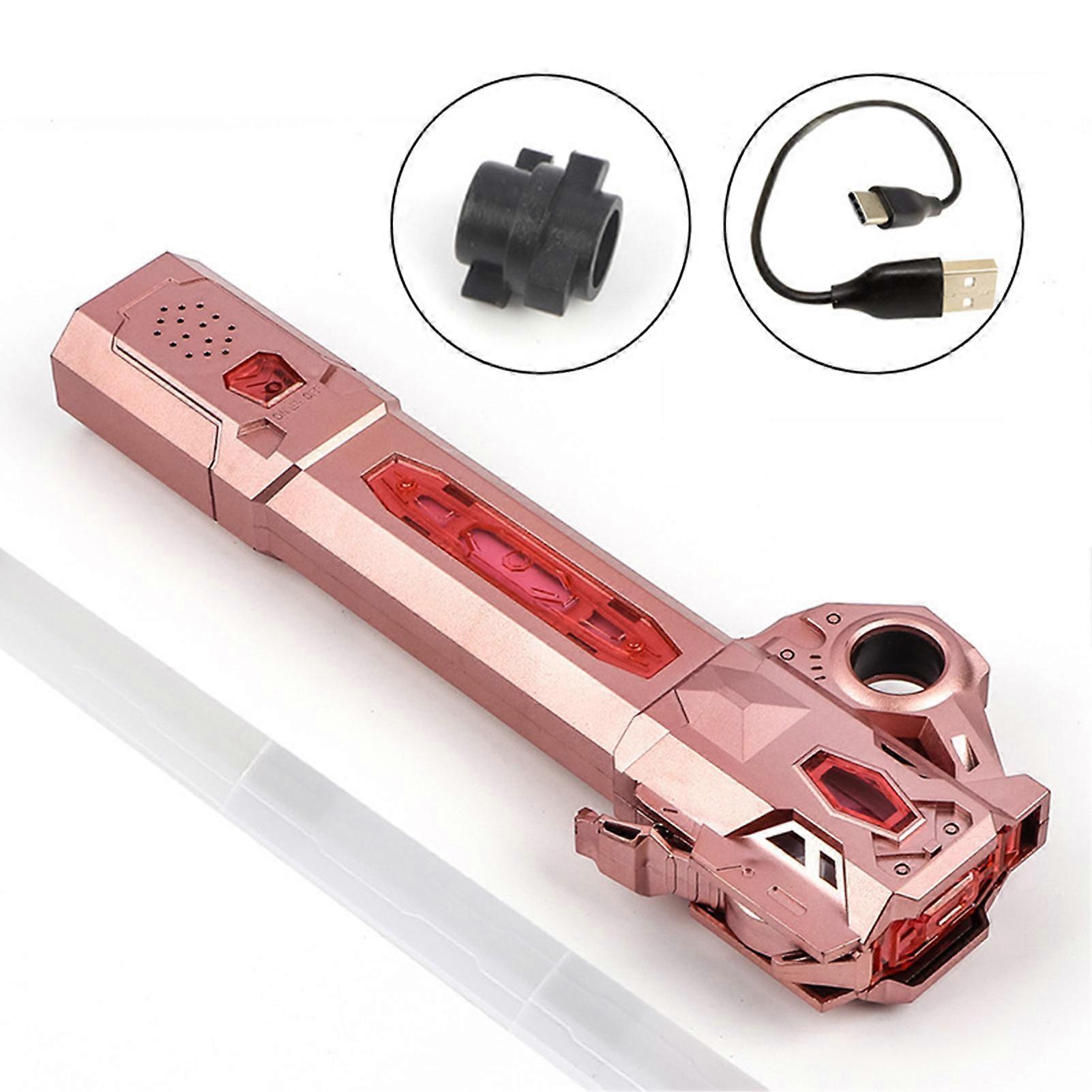 RGB 7 Colors Changeable Lightsabers Stretchable Glow-in-The-Dark Laser Sword Blaster Toys for Kids Camping Activity & Party