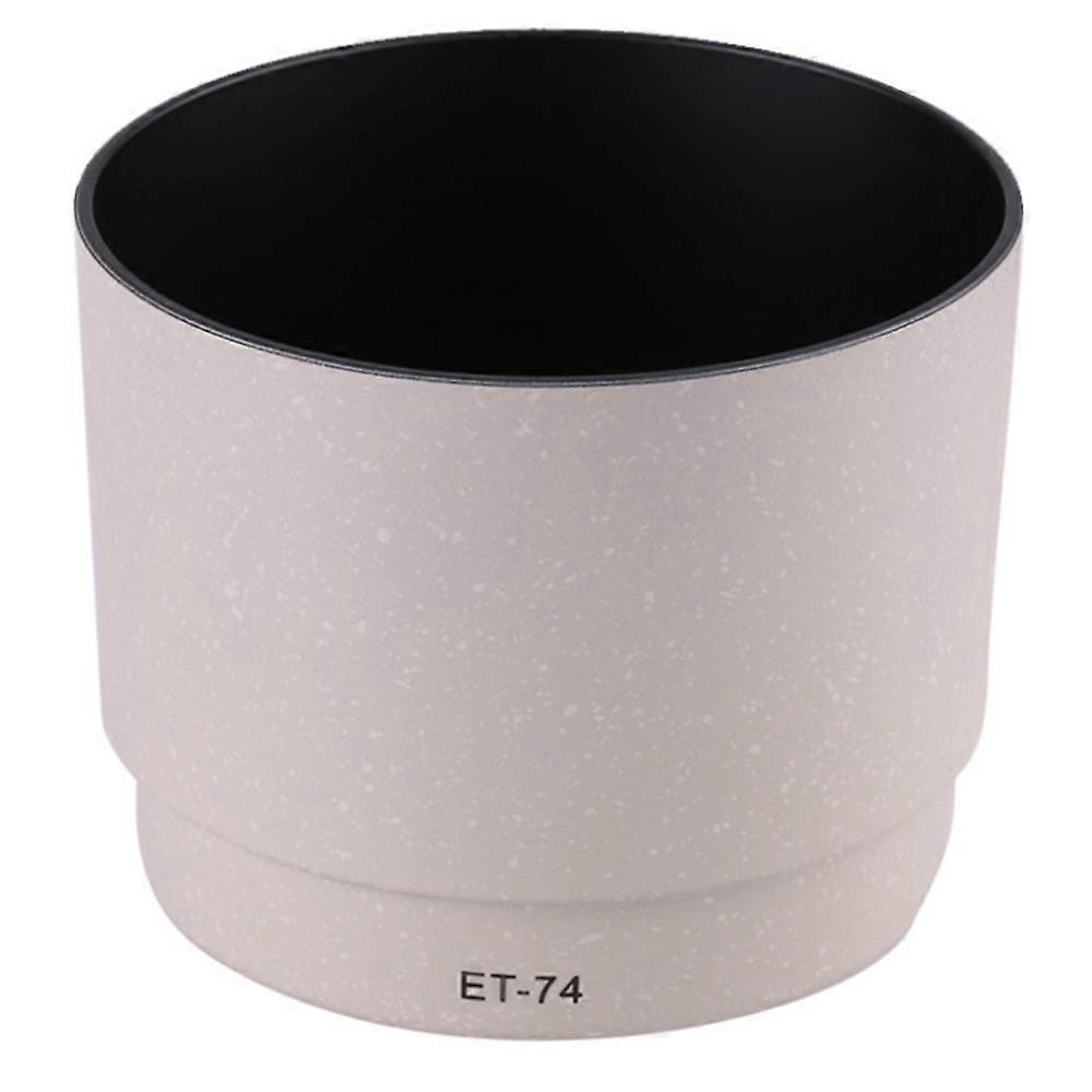 キヤノンEF 70-200mm f / 4L IS USM レンズバヨネットマウント用ホワイトレンズフード ET74 ET-74