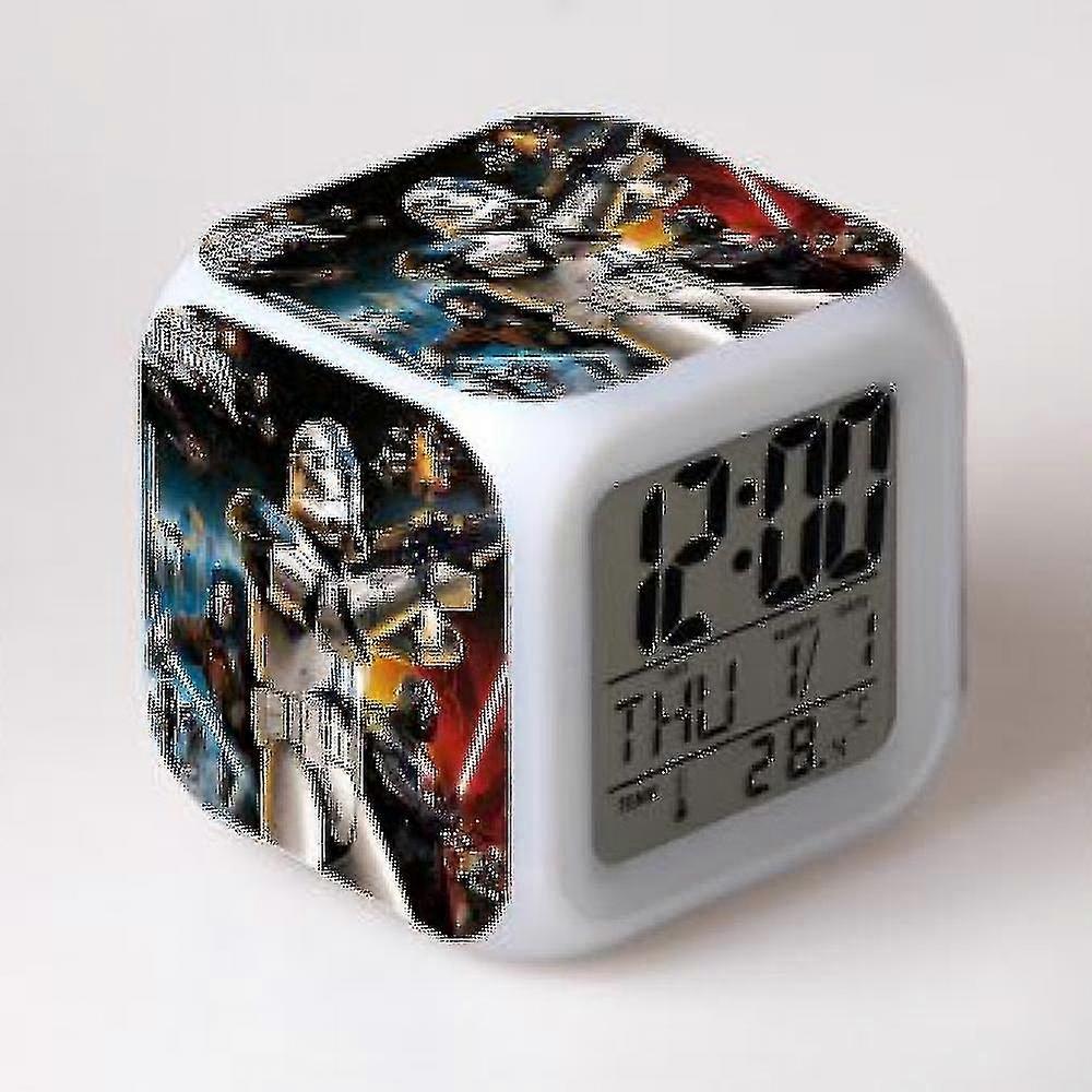 Colorful Multifunctional Led Alarm Clock