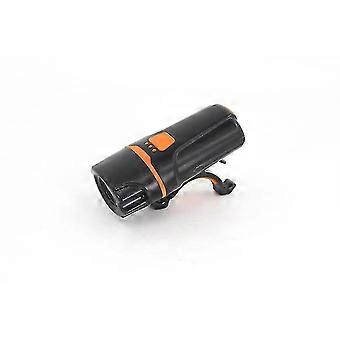Bike Light, usb Rechargeable Led Bicycle Light, Super Bright Cycling Light (1 Pcs, Preto)