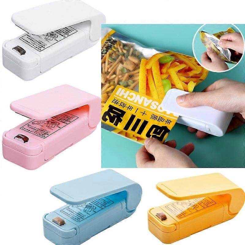 Mini Kapama Makinesi Taşınabilir Isı Mühürleyen Plastik Paket Saklama Çantası Kullanışlı Etiket ve Gıda Aperatif Mutfak Aksesuarları için Mühürler