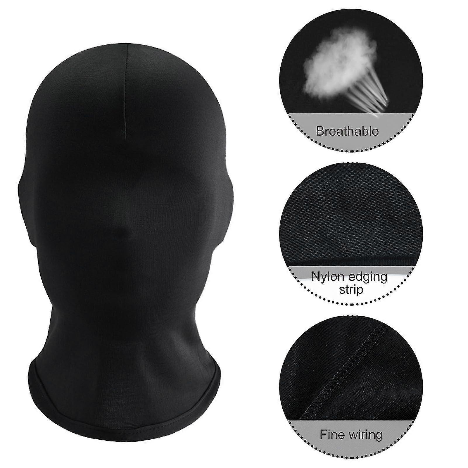 Maschera Unisex Face Open Zentai: Bianca Per Feste In Costume E Cosplay - 2