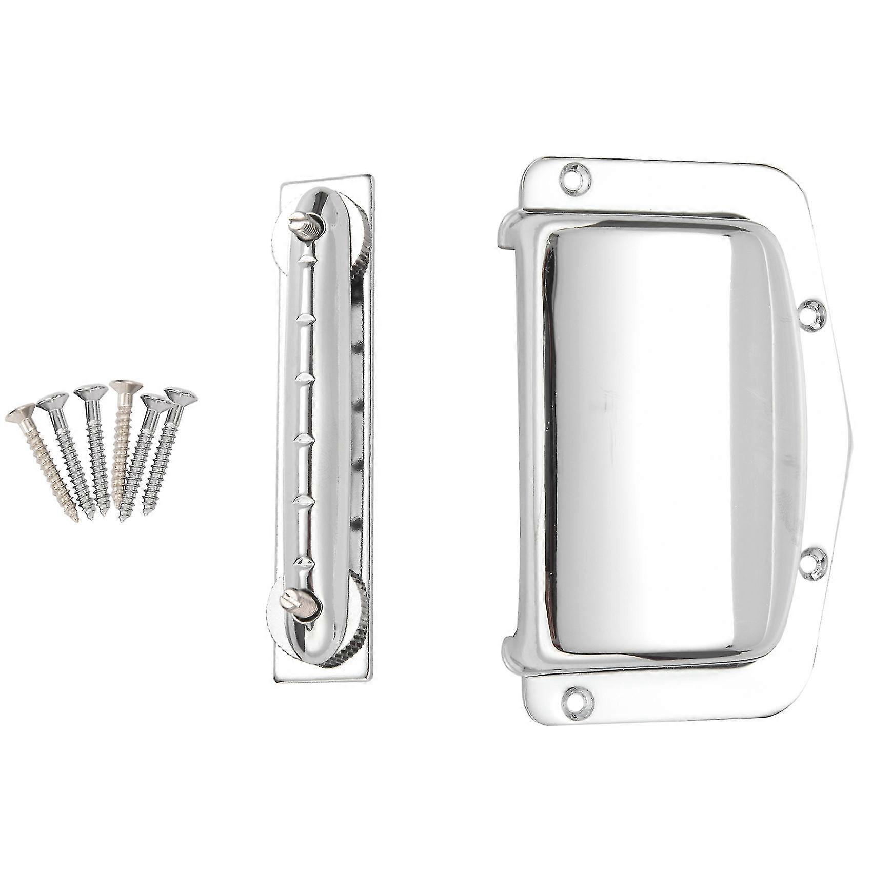 1 Set Fixed Adjustable Bridge Tailpiece For Teisco Harmony Kay Guitar New