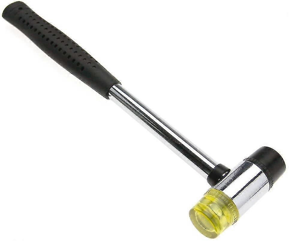 Hammer, Rubber Mallet - 25 Mm - Non-slip Handle - Double Ended Rubber And Nylon