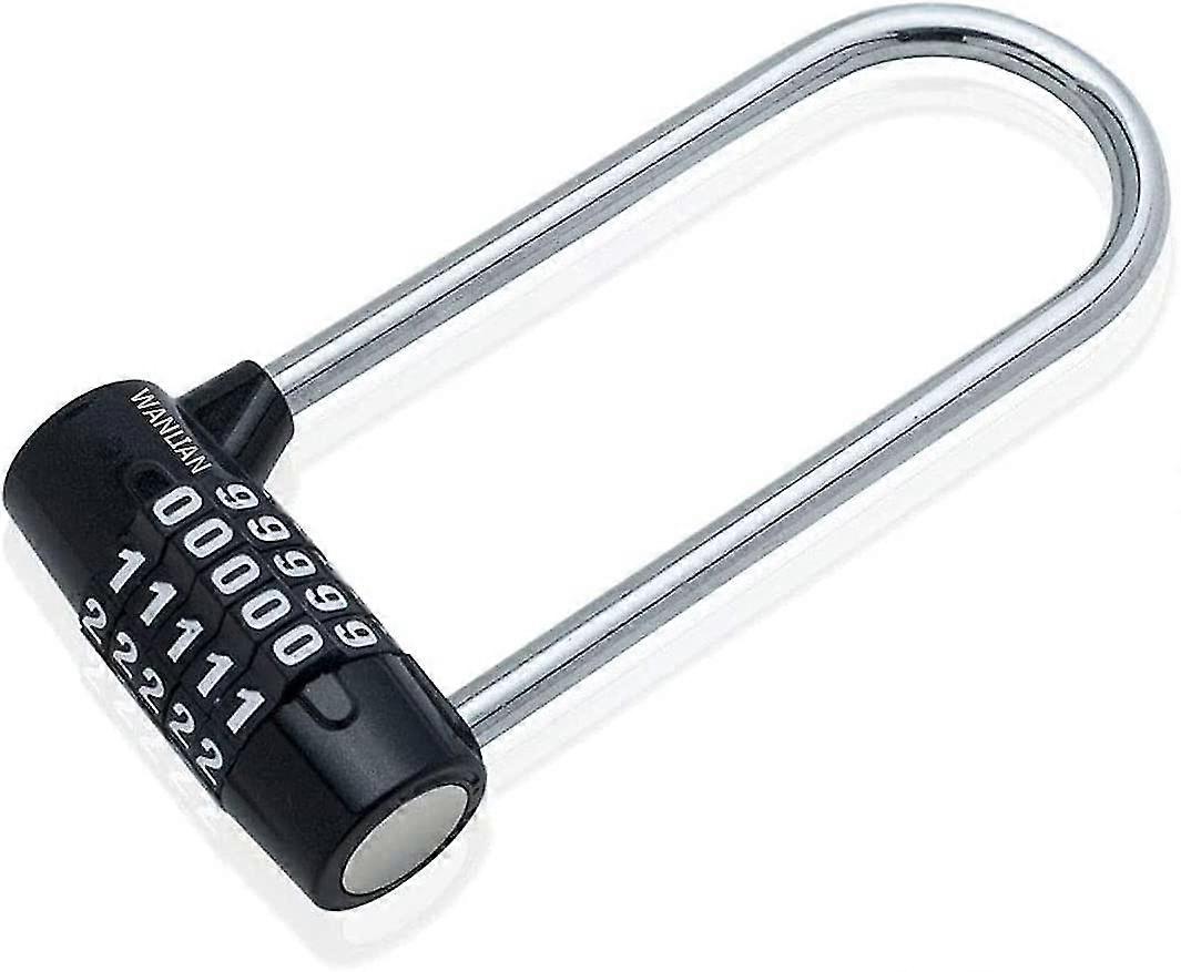 Large Long Beam Locker Cabinet Door Handles Combination Lock Padlock Gym 5 Digit Security Luggage Locker Cupboard