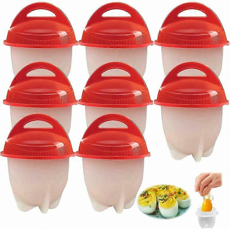Silicone Egg Cooker, 8 Pcs Silicone Egg Cooker