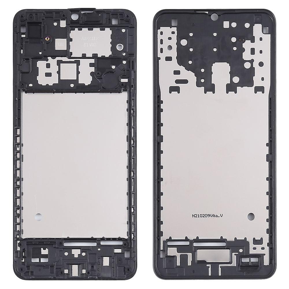 For Samsung Galaxy A02 Front Housing LCD Bezel Frame Replacement Black