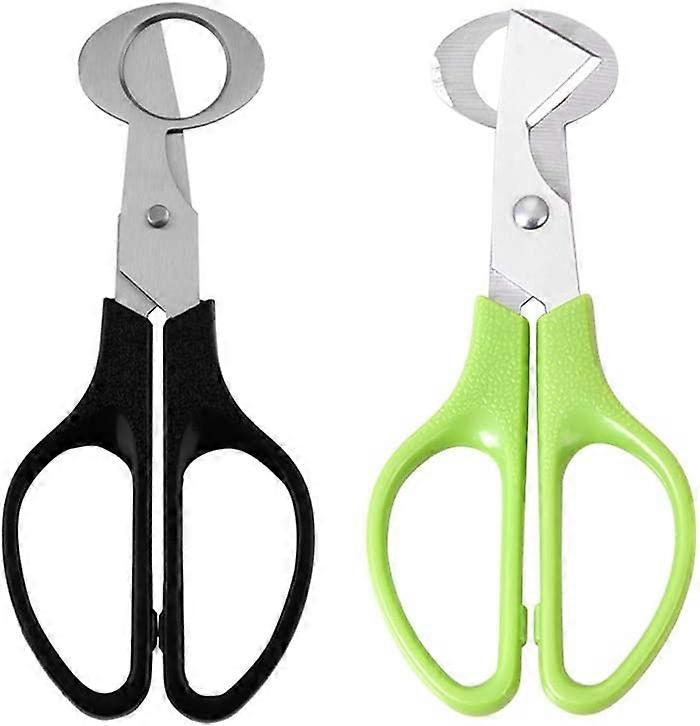 Quail Egg Shell Cutters,2pcs Stainless Scissors
