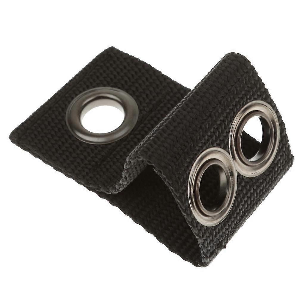 Double Bungee Jump Harness Webbing Clasp Buckle Loop w/13.5mm Bronze Eyelets