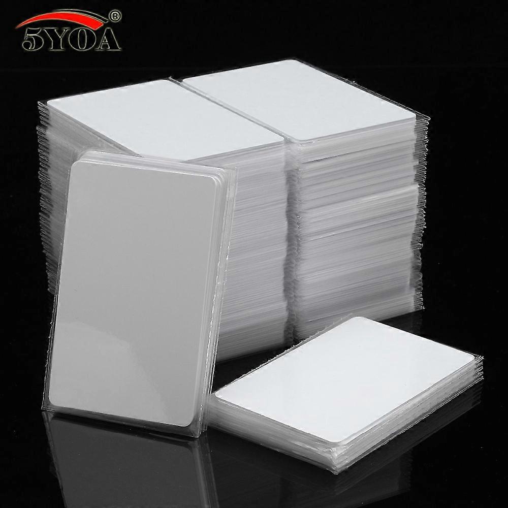100pcs/Lot IC Card S70 4K 13.56MHz ISO14443A Proximity Smart Universal Label RFID Tag Access Control Card