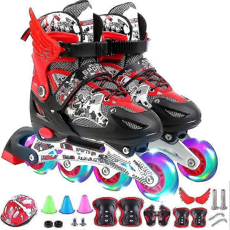 Διευθετήσιμα ενσωματωμένα πατίνια για παιδιά και ενήλικες με πλήρεις ελαφριές ρόδες, υπαίθρια πατίνια κυλίνδρων