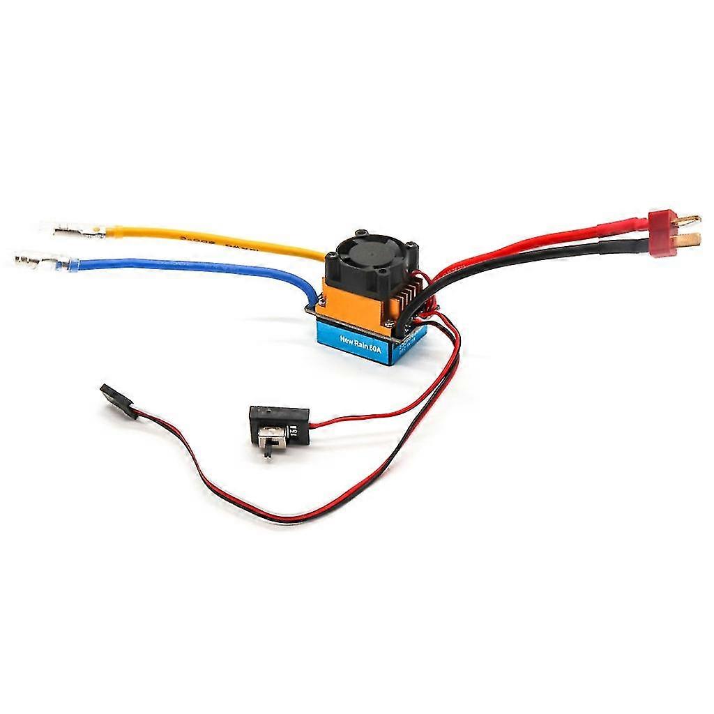 Rc Car Electronic Speed Controller Waterproof Esc For 1/10 Hobby-rc Car Ship