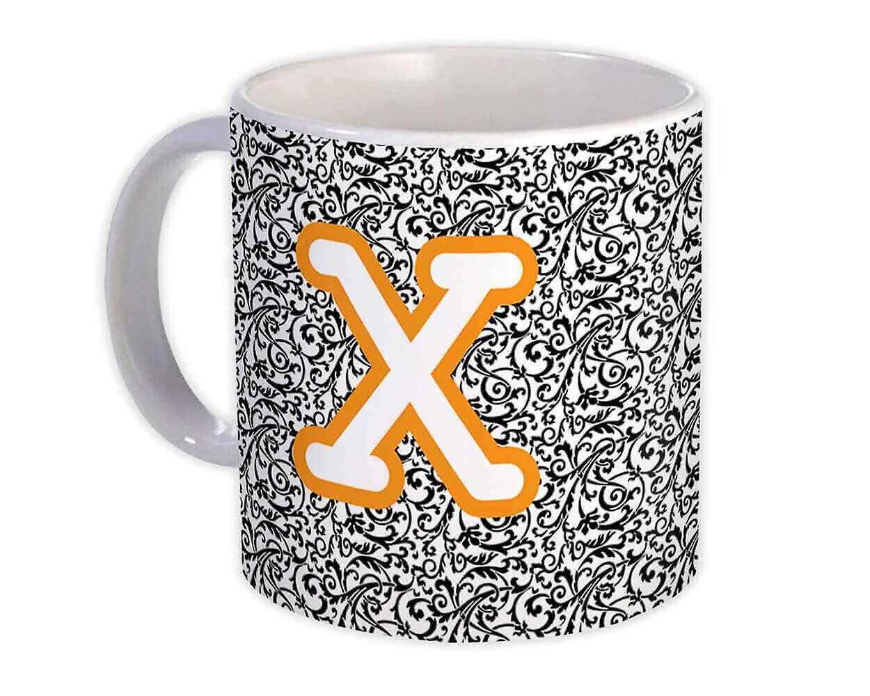 礼品杯:字母组合字母 X 字母表