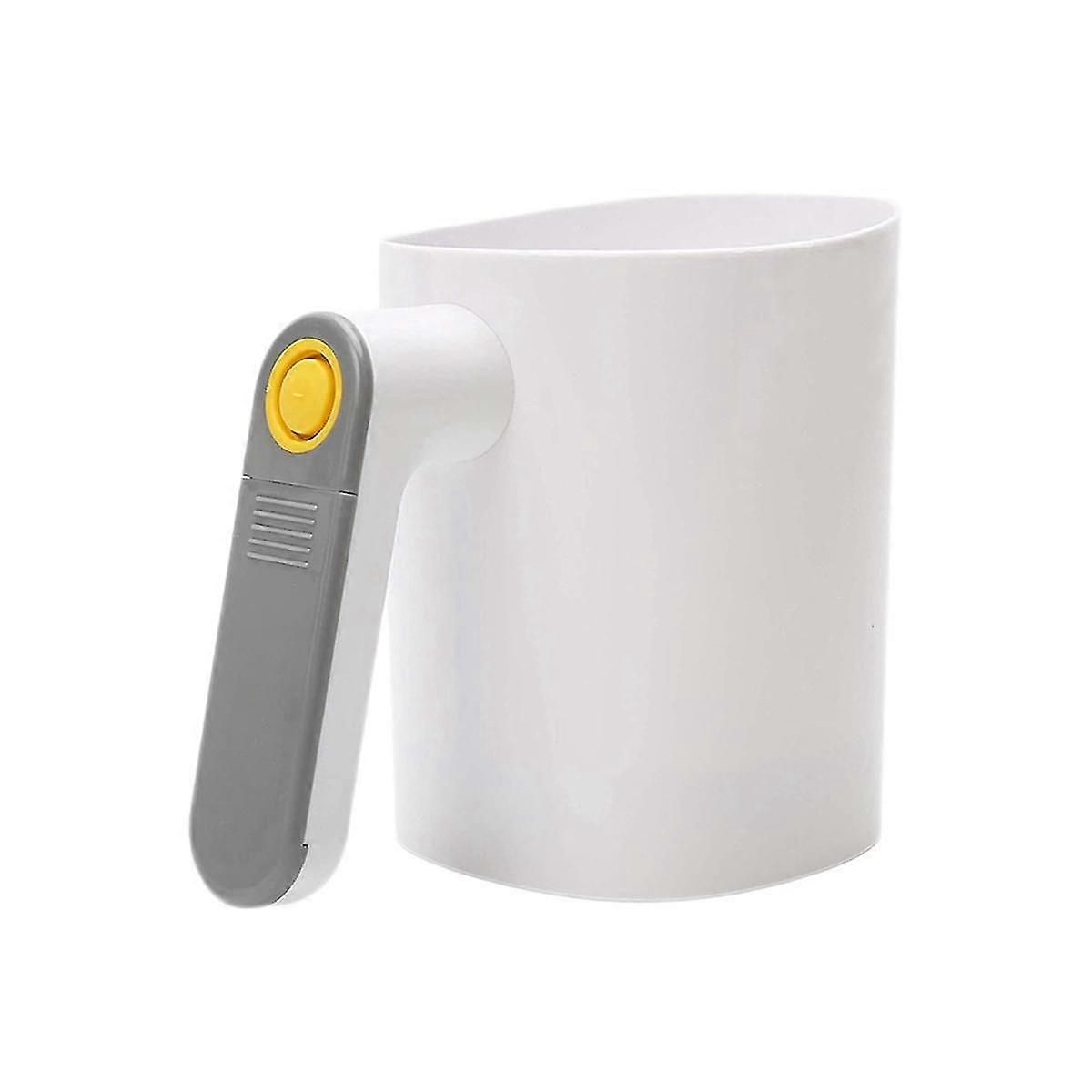 يده غربال الدقيق الكهربائي الجليد مسحوق السكر الفولاذ المقاوم للصدأ دقيق الشاشة كوب على شكل غربال كيت