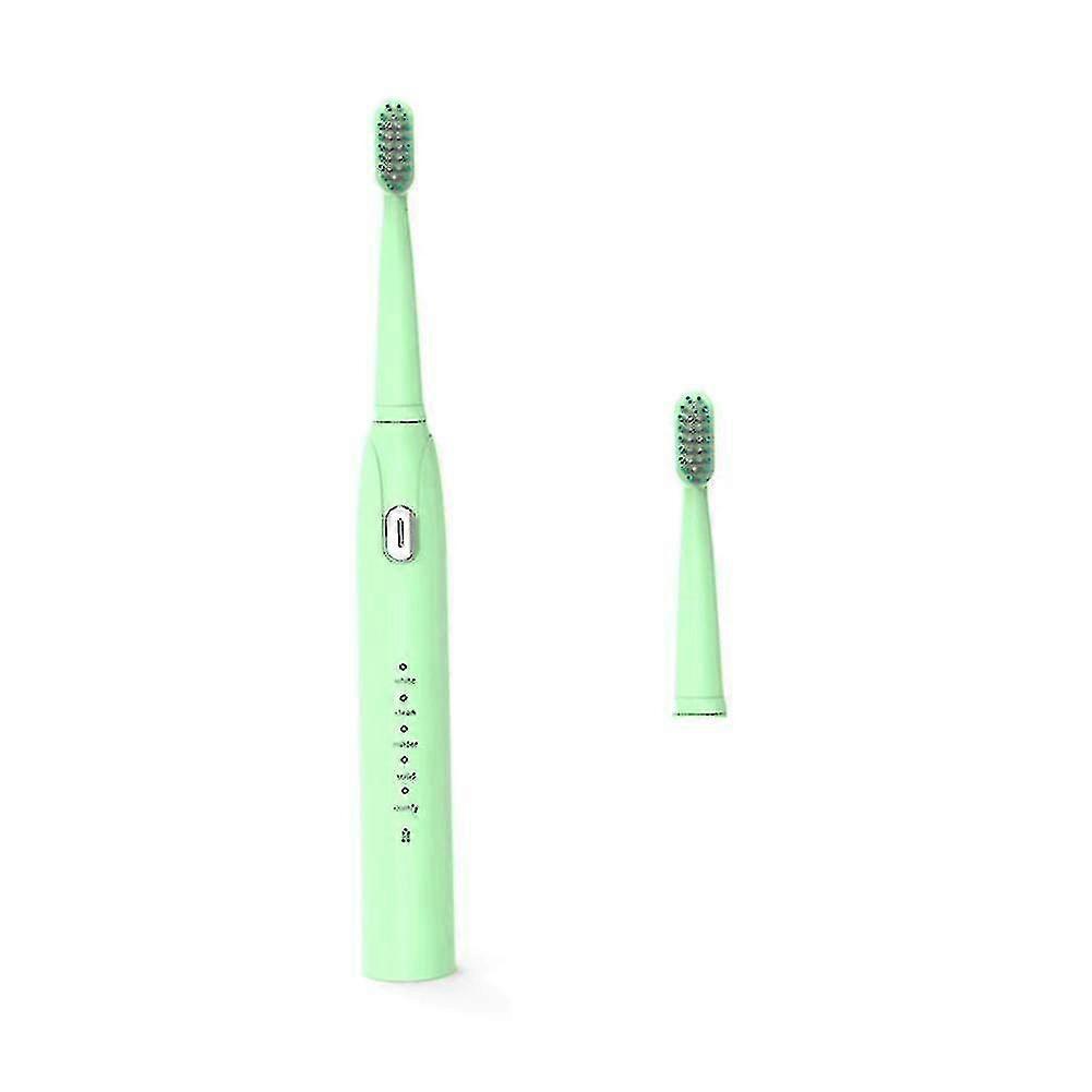 Electric Toothbrush Sonic Ultrasonic Brush(Green)