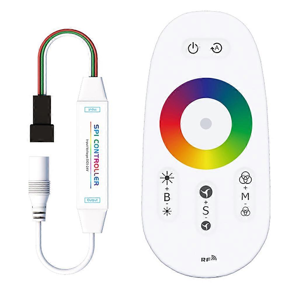 LED Controller Mini Symphony 2.4G Wireless Full Press 433 RF Remote Control LED Controller Marquee