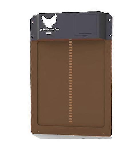 Automatic Chicken Coop Door With Battery, Light Detection, Aluminum Automatic Chicken Coop Door