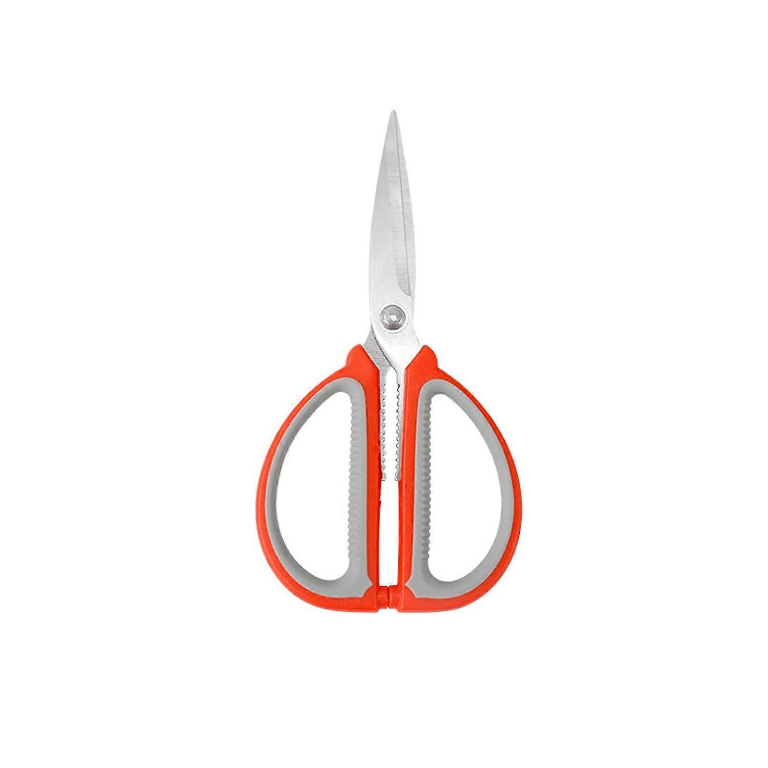Scissors Household Stainless Steel Sharp Strong Kitchen Shears (Grey)