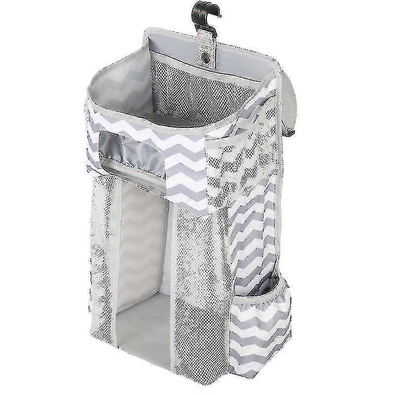 Diaper Stacker Hanging Diaper Storage Bags Nursery Organizer Compatible Changing Table Crib Or Wall Baby Shower Gifts