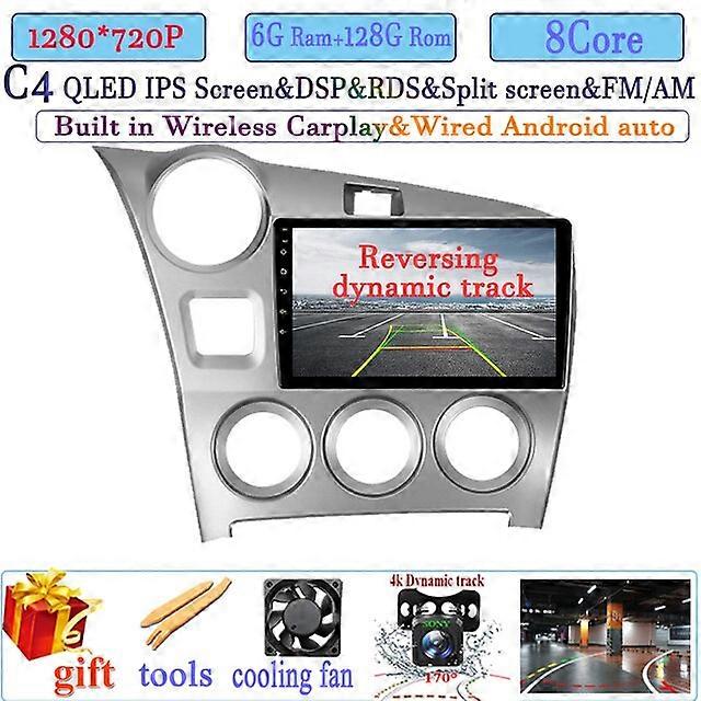 Android 12 Für Toyota Matrix 2 E140 2008 - 2014 Autoradio Player Navigation GPS Multimedia Autoradio Carplay Android Auto DSP
