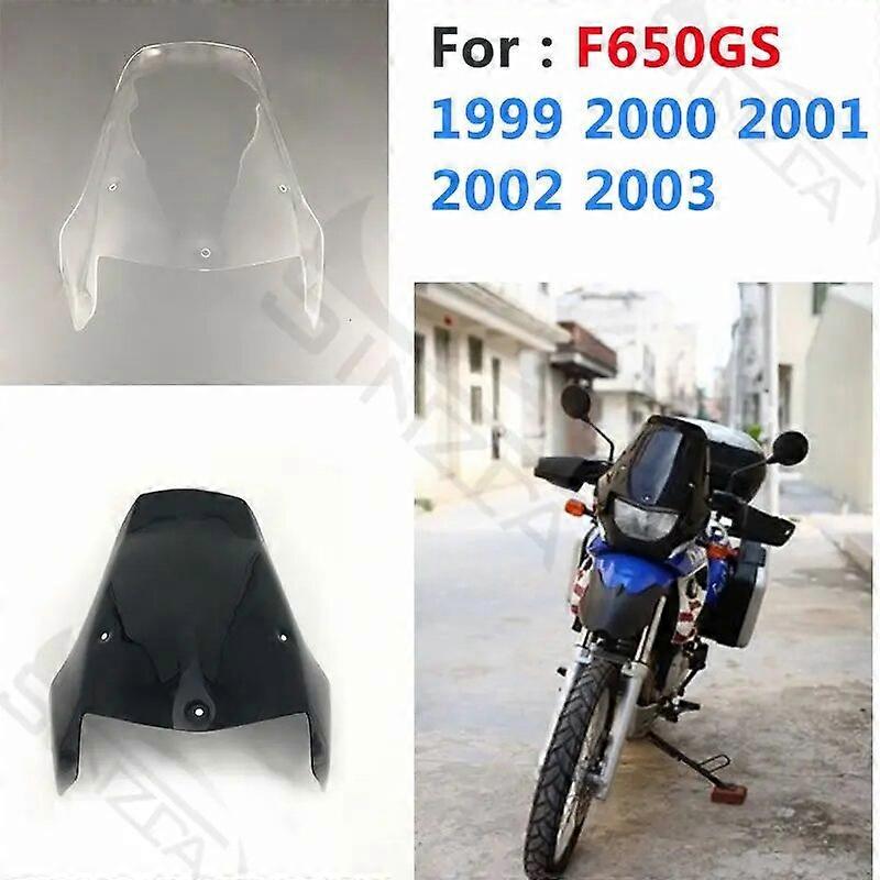 Back Protectors For F650GS 99-03 Motorcycle Wind Deflectors WindScreen Windshield for BMW F650GS F650 F 650 GS 650GS 1999 2000 2001 2002 2003