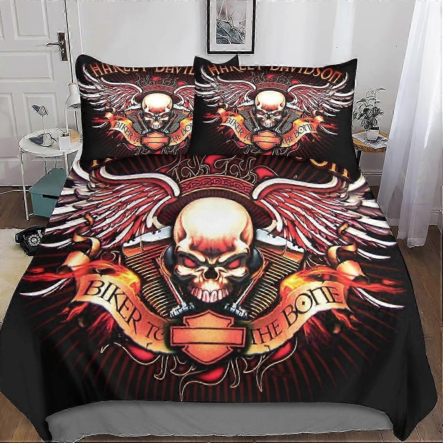 J844 Lençóis de Cavalo Impresso em 3D Conjunto de Capa de Edredom 3 Peças Conjunto de Cama de Quarto Microfibra Macia com Fecho de ZíperFronhas para Crianças Meninas Meninos A