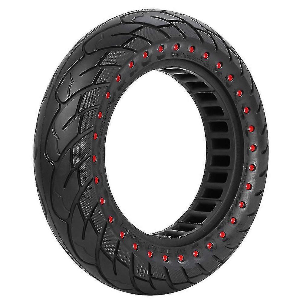 Electric Scooter 10x2.5 Inch Rubber Tyre Honeycomb Solid Tire Red