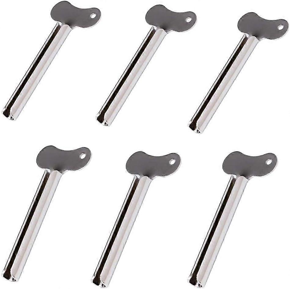 6PCS-stainless steel toothpaste squeezer
