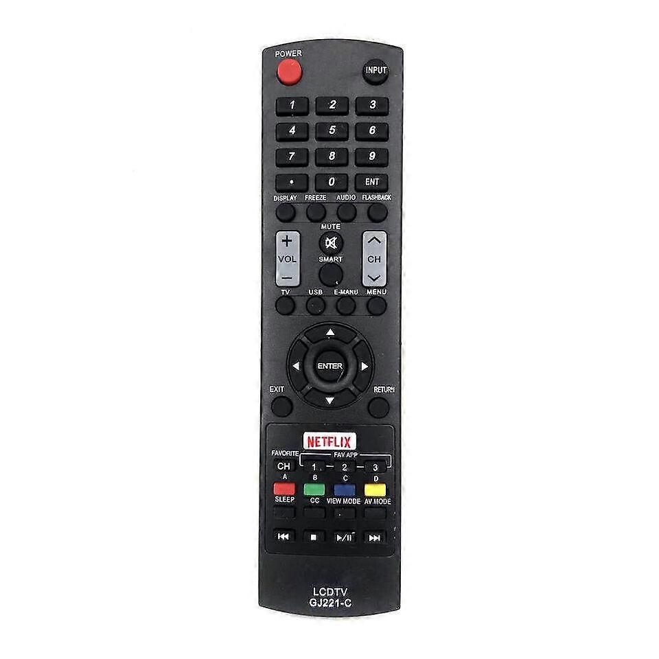 New GJ221-C For Sharp LCD TV Remote Control LC-32LE653U LC-40LE653U LC-65LE654U