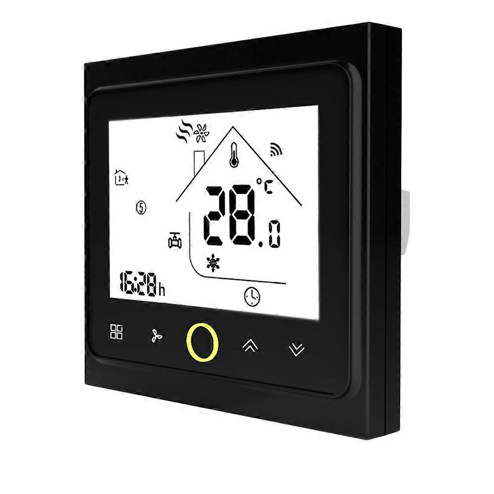 WiFi/zigbee smart thermostat 2p/4p central air conditioning cooling/heating system room temperature controller for fan coil tuya